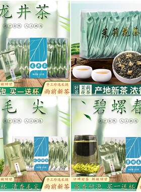 龙井毛尖绿茶红茶碧螺春小袋装