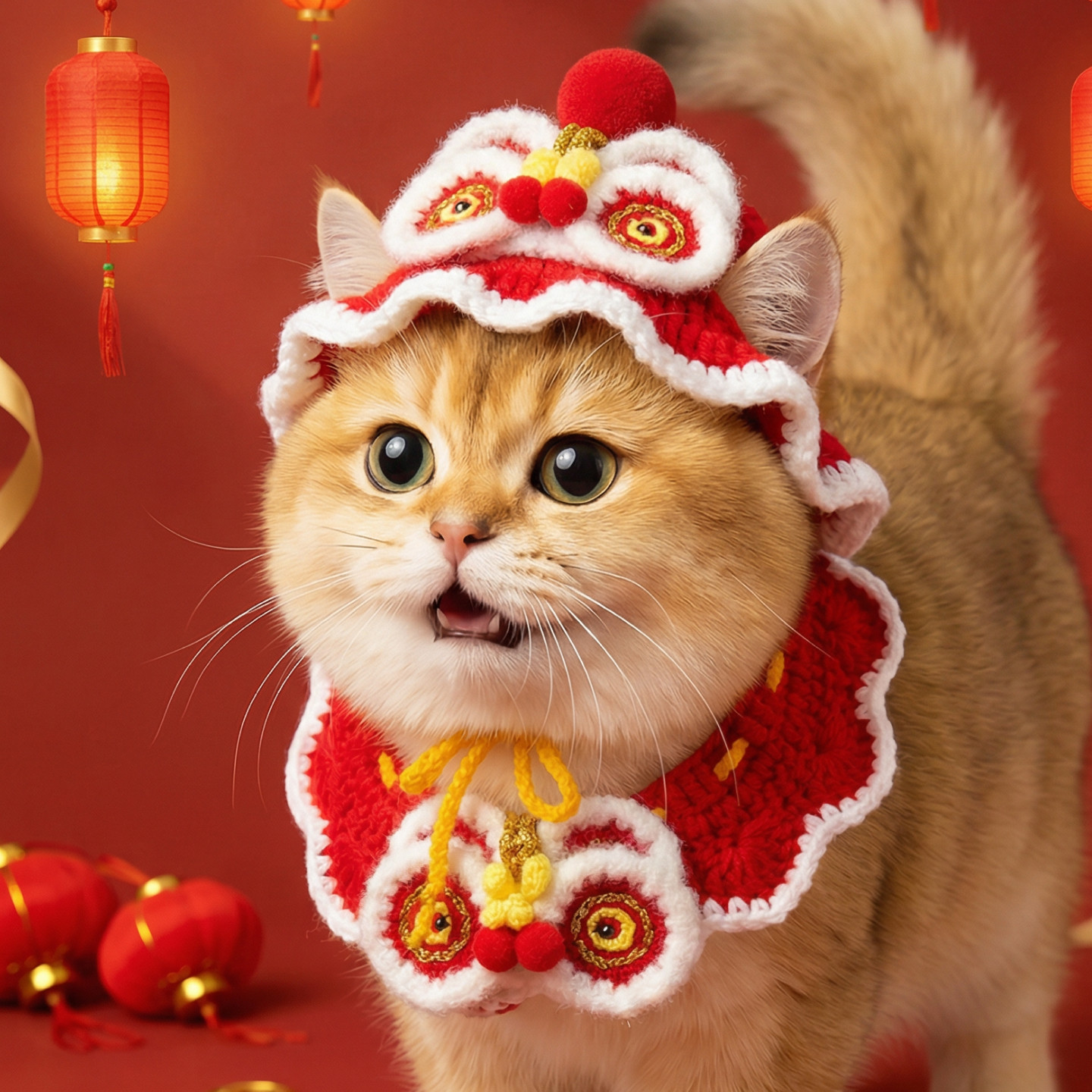 小猫围脖狗狗围巾猫咪财神帽子宠物口水巾新年喜庆围兜配饰装扮,宠物/宠物食品及用品,围巾/口水巾,淘宝优惠券,粉丝福利购,淘宝优惠卷