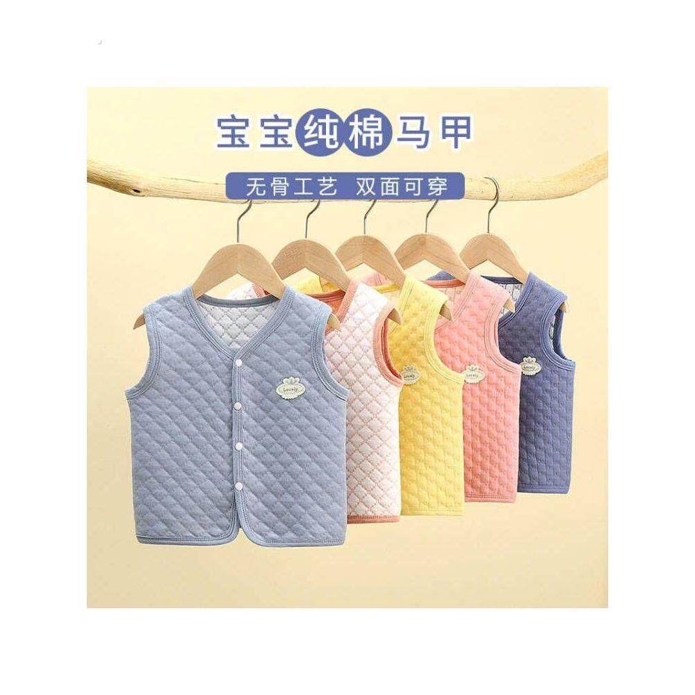 宝宝纯棉马甲儿童马甲春秋款婴儿坎肩夹棉针织男童背心薄款女童,童装/婴儿装/亲子装,马甲,淘宝优惠券,粉丝福利购,淘宝优惠卷