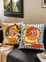 Cartoon-style star person throw pillow cushion square sofa bedroom decoration pillow thumbnail 5