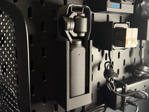 适用宜家SKADIS斯考迪斯宜家洞洞板配件 大疆DJI pocket3收纳支架