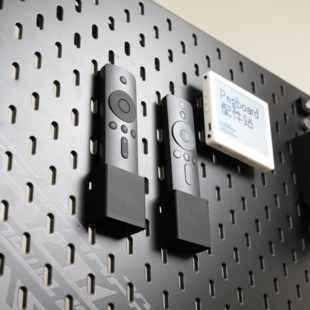 小米电视遥控器支架 宜家洞洞板配件 适用宜家SKADIS 斯考迪斯