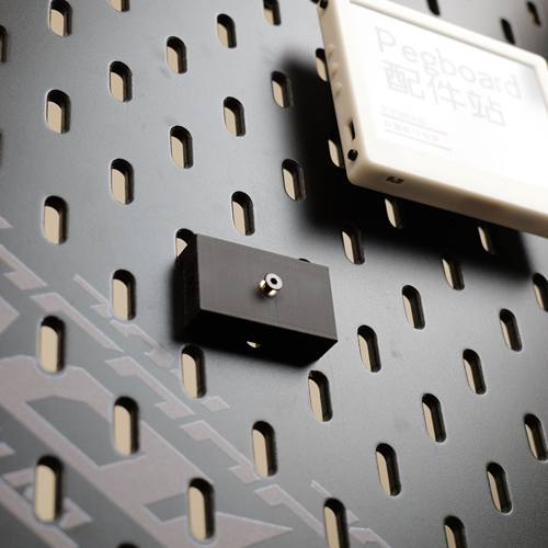 适用宜家SKADIS斯考迪斯宜家洞洞板配件 预装螺丝支架可挂钟画等