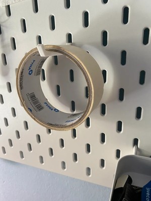 适用宜家SKADIS 斯考迪斯 宜家洞洞板配件 胶带支架