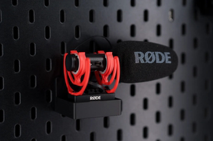 适用宜家SKADIS斯考迪斯宜家洞洞板配件RODE罗德VideoMic Go2支架