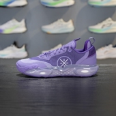 韦德全城12减震透气运动鞋 李宁男女大童篮球鞋 2025新款 YKBV076