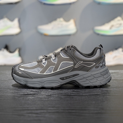 李宁回弹男女通用系带户外徒步鞋