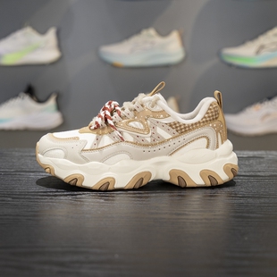 厚底老爹鞋 李宁猫爪LITE 女子2025新款 联名休闲鞋 AGCV390