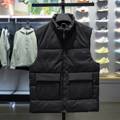 李宁羽绒马甲保暖防泼水