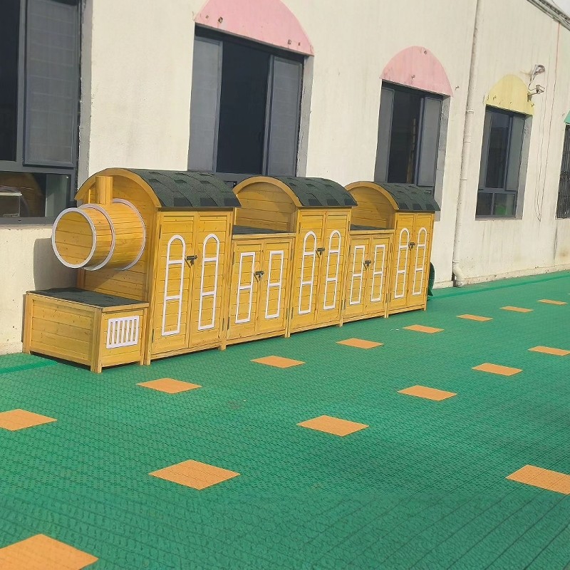 幼儿园学校户外工具柜收纳箱储物柜玩具储藏室火车造型室外防腐木,住宅家具,户外储物柜,淘宝优惠券,粉丝福利购,淘宝优惠卷