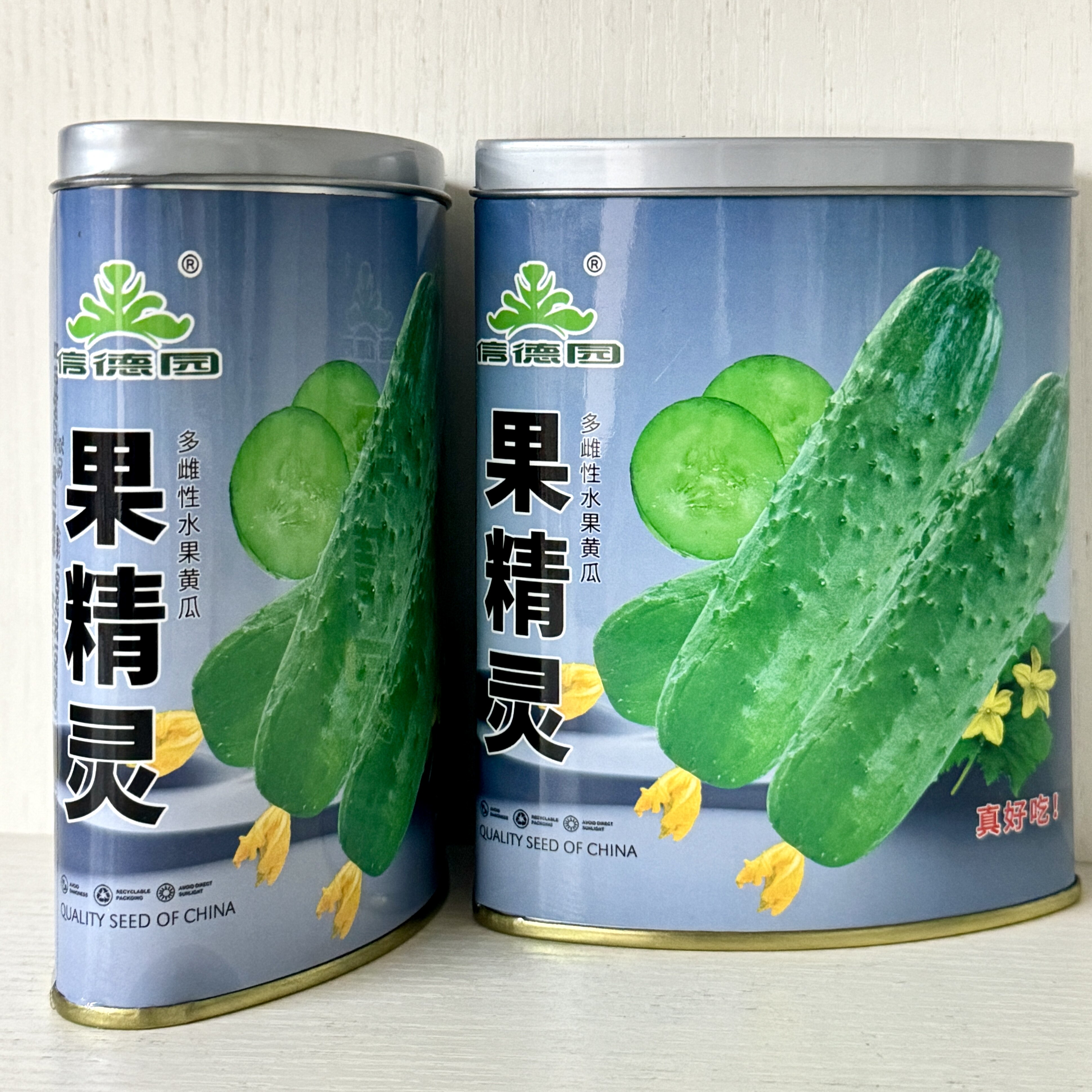 果精灵黄瓜种子多雌性水果黄瓜种子甜脆多汁水果黄瓜种籽高产抗病