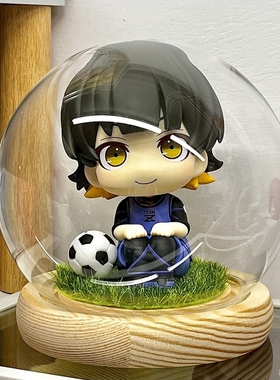 lookup展示盒透明防尘盲盒收纳手办玩偶圆形玻璃罩子创意桌面摆件