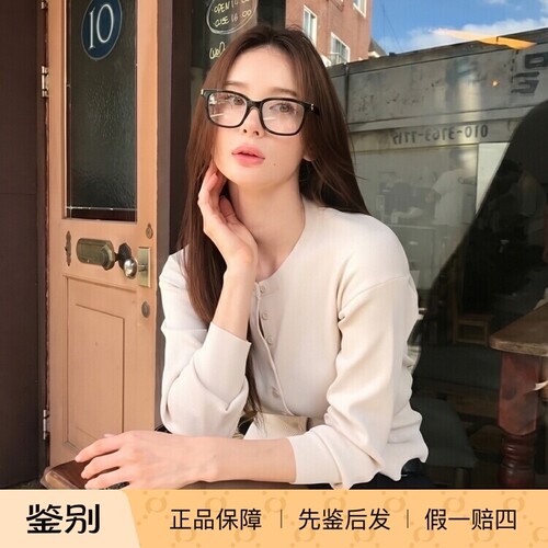 YSL圣罗兰SLM110_F时尚复古轻质板材眼镜平光镜黑色近视镜架