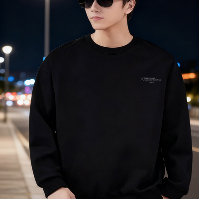 2025新款美式印花卫衣