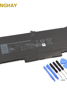 适用戴尔DELL Latitude 7000 E7280 E7380 E7480 F3YGT笔记本电池