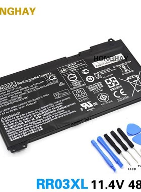 适用惠普HP ProBook430 440 450 455 470 G4 G5 RR03XL笔记本电池