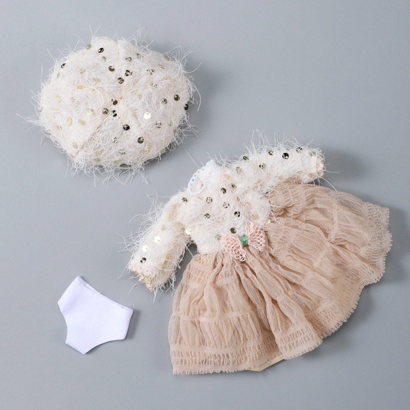 30厘米bjd6分娃衣blythe小布娃娃衣服ob24裙子依甜芭比洋娃娃衣服