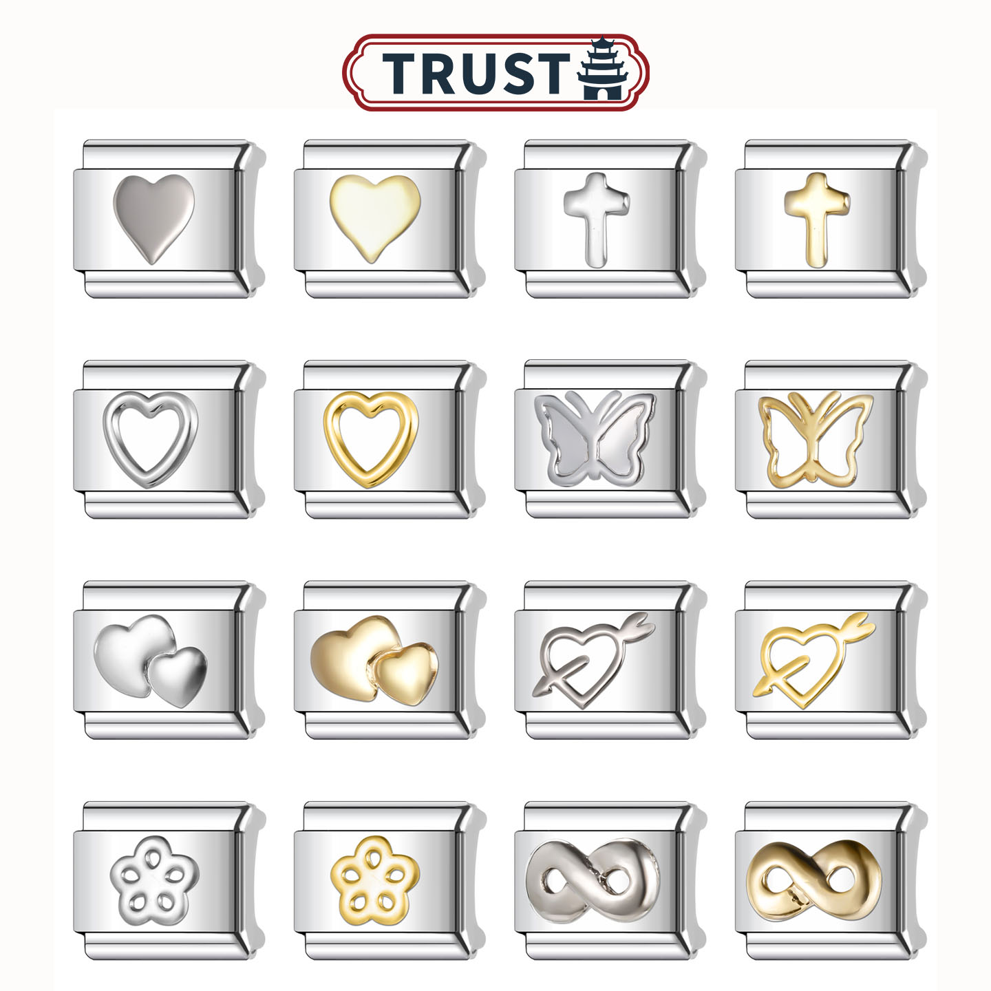 Trusta意大利模块手链DIY