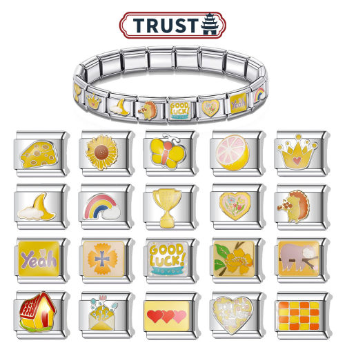 Trusta模块手链黄色系