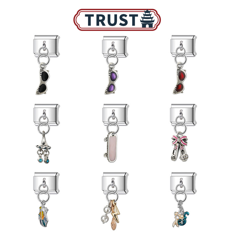 Trusta模块手链diy眼镜吊坠小众设计饰品情侣闺蜜生日礼物可拼接