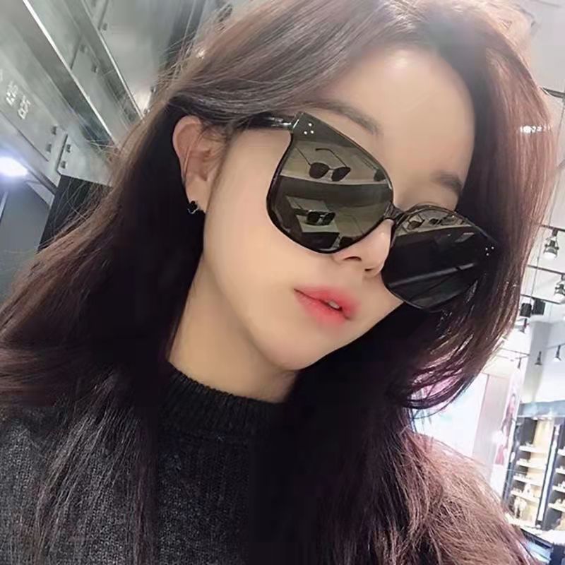 明星同款GM太阳墨镜金属镜架男女方形时尚韩版简约学生防蓝光眼镜