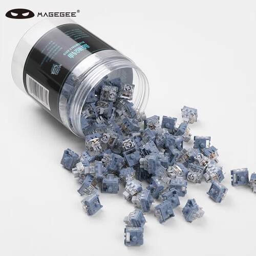 MageGee MG轴 针脚机械轴体 热插DIY客制化轴 110键轴体 办公电竞