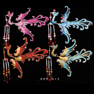 戏曲戏剧粤剧舞台演出青衣花旦头面点绸头饰黄梅戏点绸多用正偏凤