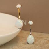 进口钛脐钉粗针彩色植入级别钛合金ASTMF136脐环澳宝炫彩养肚脐洞