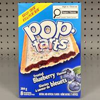 Kellog's fruit tart pie, Canadian imported snack POP tarts, jam-filled cookies, dry tarts thumbnail 3