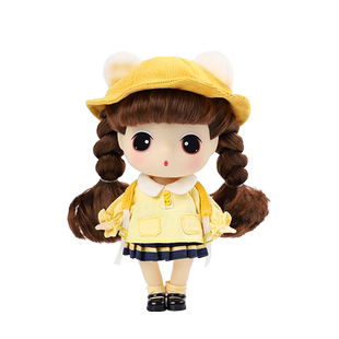 冬己2025新款爱莎公主洋娃娃换装公仔玩偶女孩玩具搪胶娃新年礼物