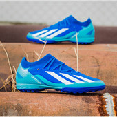 皮面猎鹰校队前锋比赛训练鞋 莆田青少年学生专业足球鞋 TF碎钉款 子