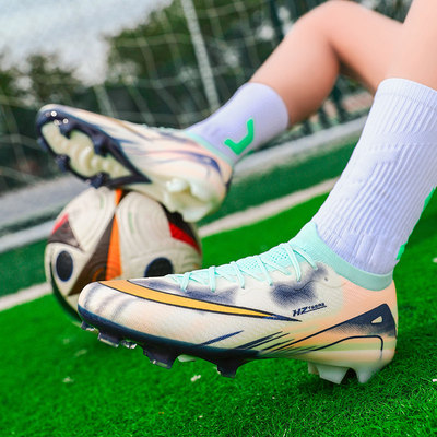 C罗刺客16青少年足球鞋梅