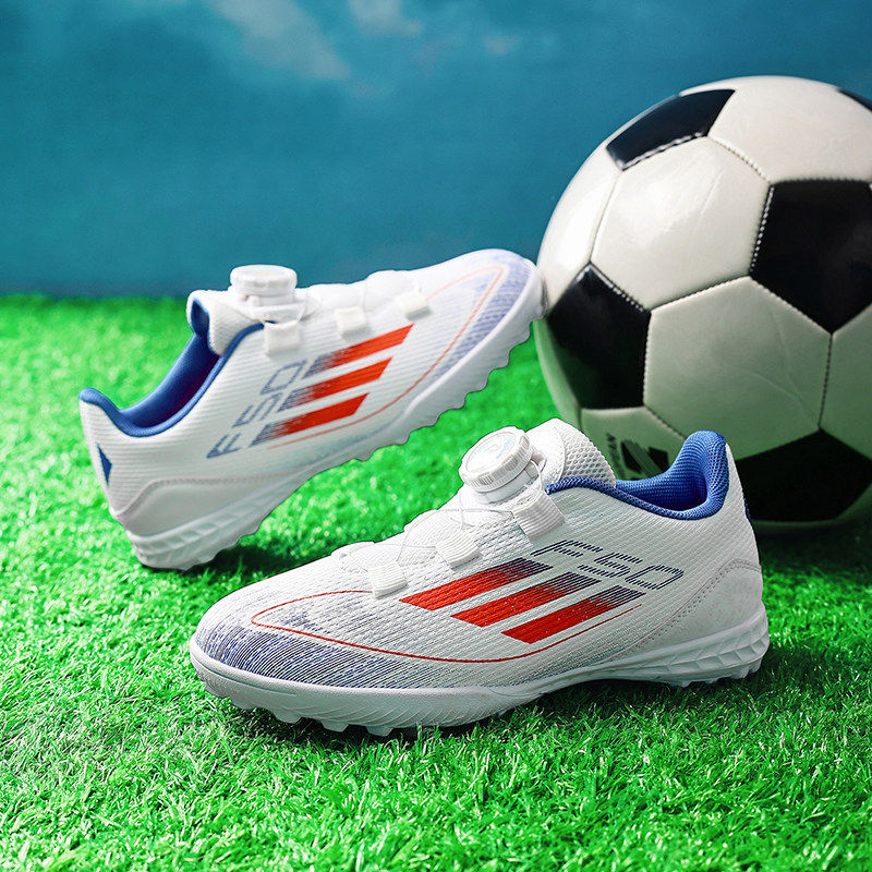 2025秋季新款女童足球鞋TF碎钉儿童学生魔术贴草坪防滑训练鞋子男,运动鞋new,足球鞋,淘宝优惠券,粉丝福利购,淘宝优惠卷
