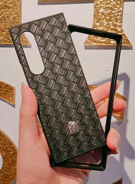 三星Fold4改W26手机壳Fold3改W26心系天下手机壳W23升级W26手机套折叠保护套W22升级W26皮套商务新款男