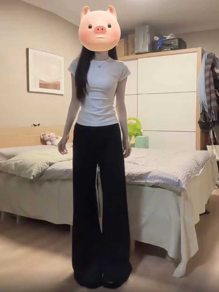 2024新款奶系超模裤遮肉早春夏装