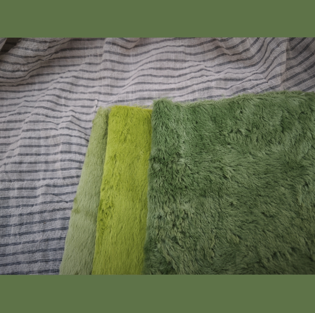 关节玩偶 泰迪熊棉底蓬松粘胶布料7mm