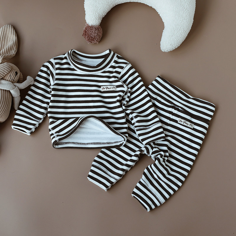 婴姿宝宝秋冬衣套装纯棉高腰护肚裤儿童分体衣服男婴儿保暖内衣裤,童装/婴儿装/亲子装,套装,淘宝优惠券,粉丝福利购,淘宝优惠卷