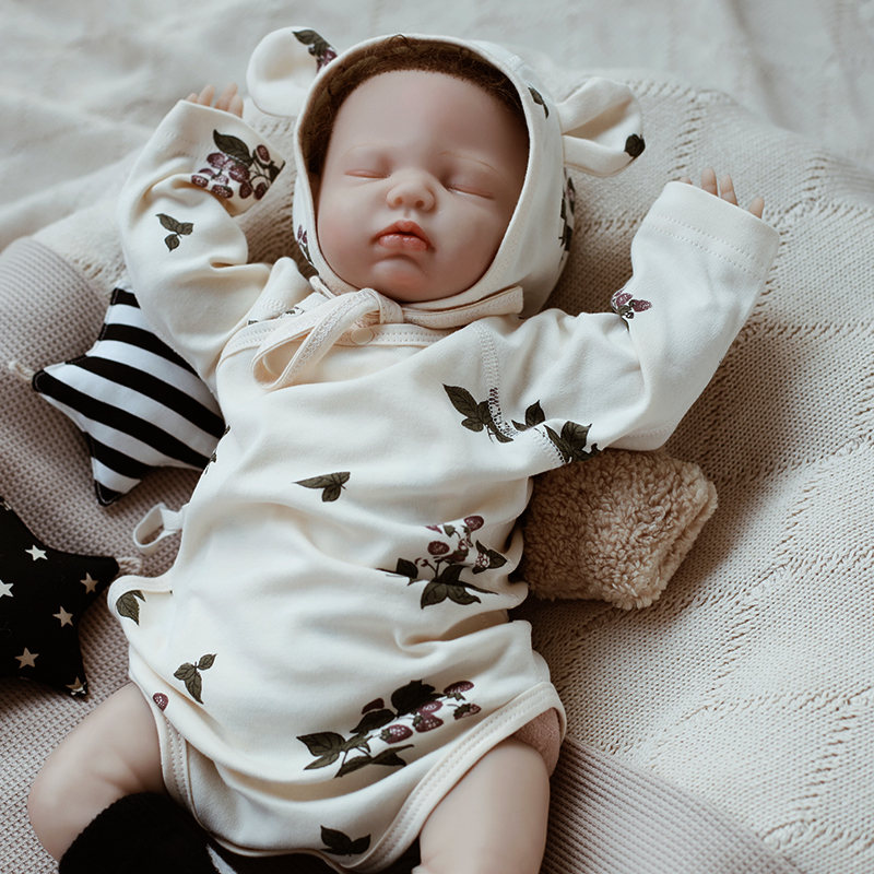 新生婴儿宝宝长袖纯棉三角包屁衣