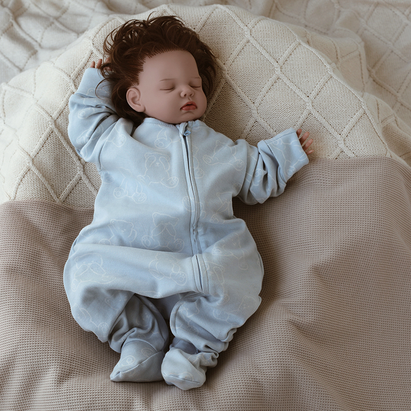 新生婴儿连体衣春秋款包手脚爬服