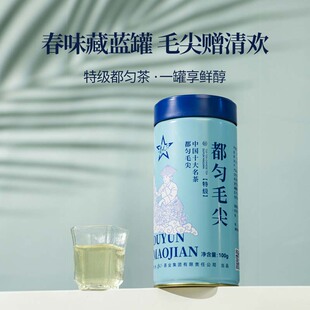 2025新茶贵州都匀毛尖精选特级春茶高山云雾绿茶叶绿茶自己喝100g
