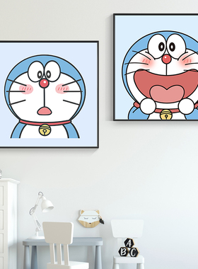 哆啦a梦挂画潮流卡通动漫装饰画