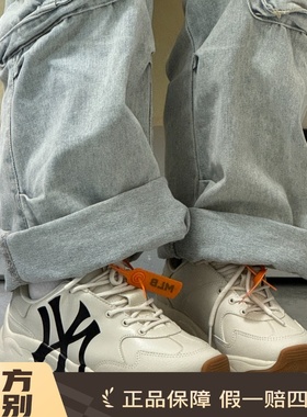 MLB专柜正品经典老花大标厚底增高老爹鞋学长鞋休闲鞋3ASHC104N