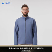 HALTI哈尔迪男士 户外通勤防泼水防风薄绒保暖软壳外套HFSFA57122S
