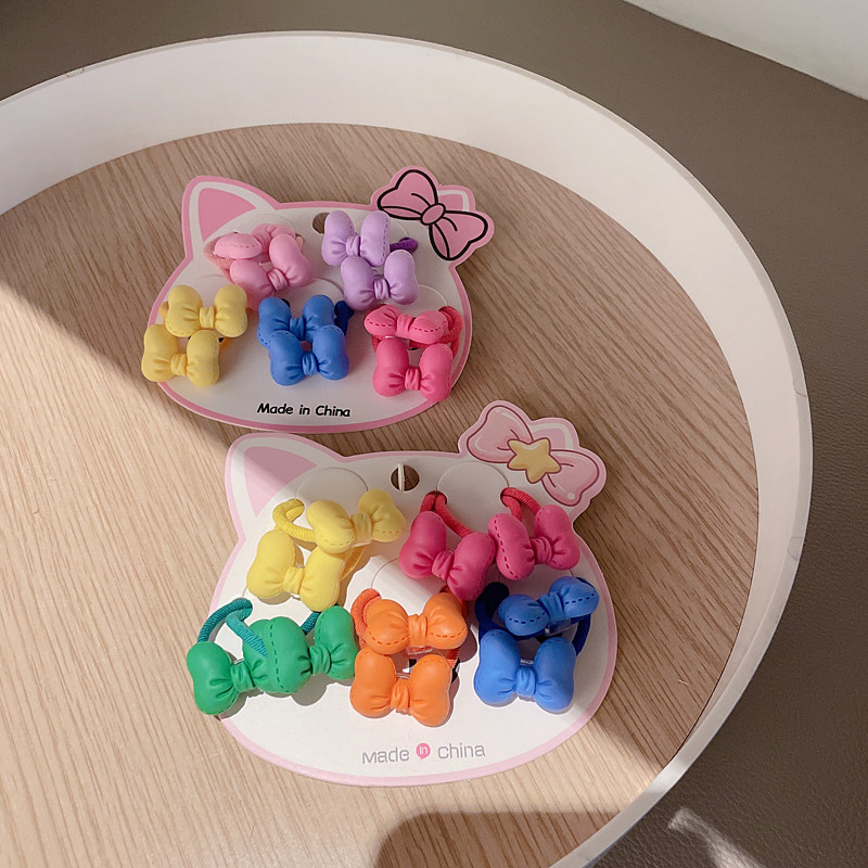 儿童蝴蝶结糖果色头绳女宝不伤发弹力小揪揪发圈甜美可爱发量少,童装/婴儿装/亲子装,发饰,淘宝优惠券,粉丝福利购,淘宝优惠卷