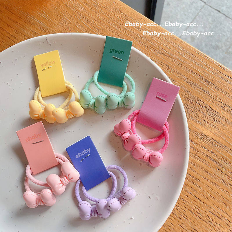 彩色女童马尾高弹力发绳蝴蝶结头绳发圈发饰新款头发橡皮筋不伤发,童装/婴儿装/亲子装,发饰,淘宝优惠券,粉丝福利购,淘宝优惠卷