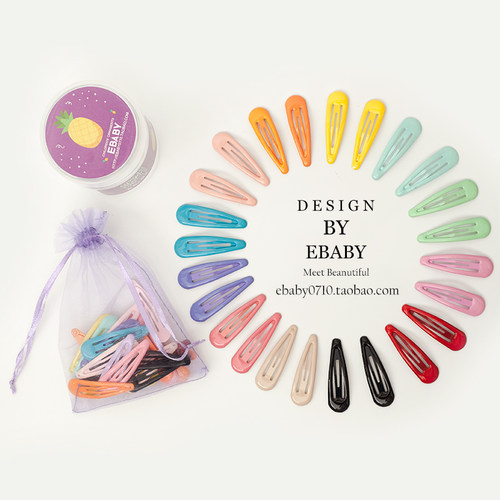 彩色儿童发饰夹子头饰BB夹小卡子