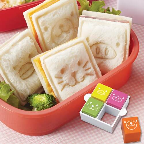 日本吐司印章可爱儿童三明治模具