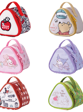 日本skater三角饭团包 魔女宅急便龙猫可爱隔温外带便携包