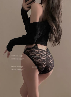 嗲喵喵*性感可爱少女好物！萌趣微透蕾丝猫耳kwii ！不闷pp好舒适