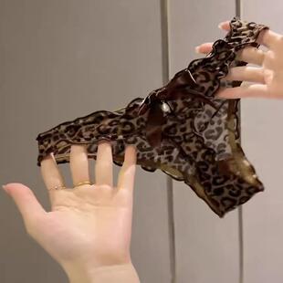 救命！还有谁没试过豹纹小丁裤啊~御姐风十足~一整个性感纯欲住了